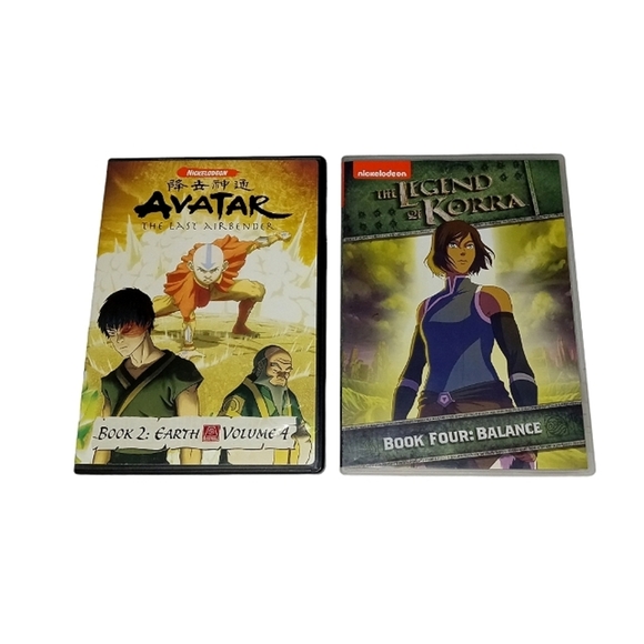 Nickelodeon Avatar/Legend of Korra dvd set - Picture 1 of 4